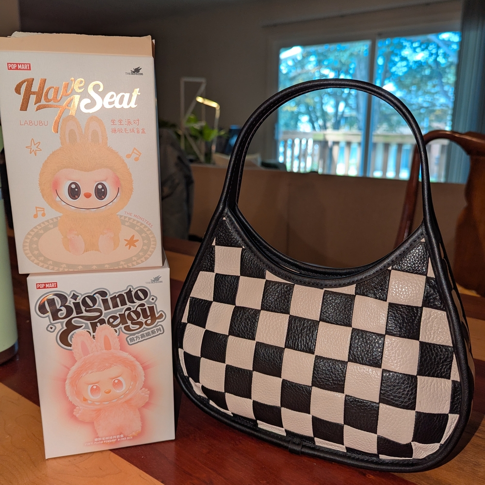 Coachtopia Ergo Checkered Bag